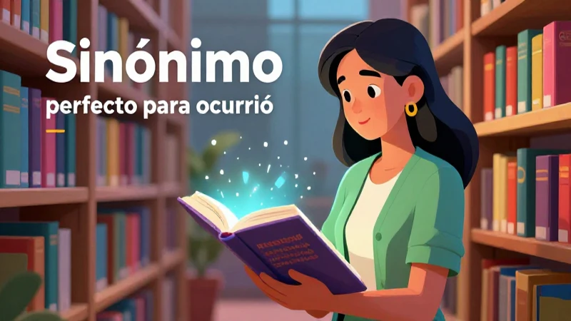 Búsqueda rápida: Encuentra el sinónimo perfecto para 'ocurrió' 7 Guía para elegir sinónimos perfectos