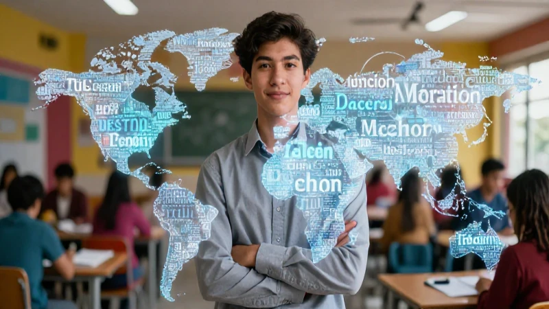 Estudiante moderno en México profesional