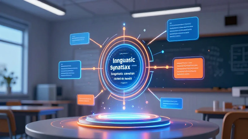 Diagramma sintáctico neón en interfaz digital