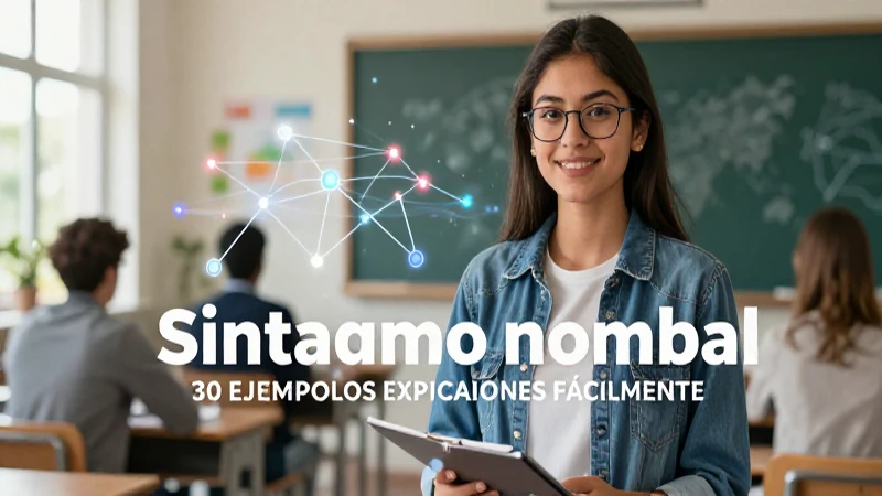 Portada académica sobre errores de sintagmas nominales