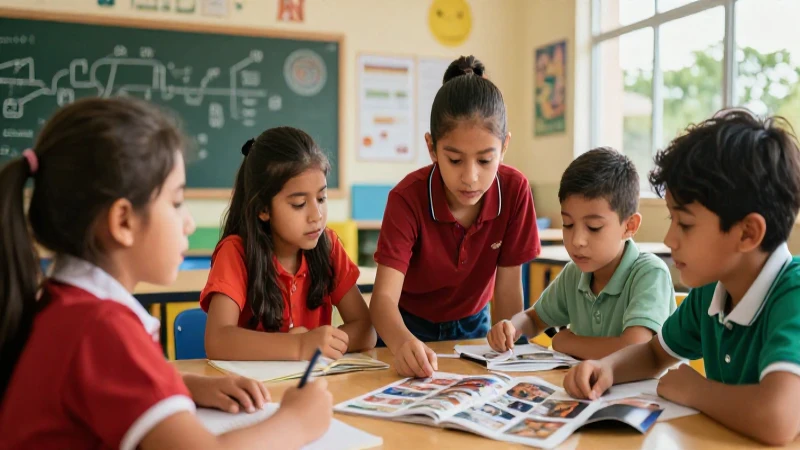 Sip Red de Colegios: Innovación y Calidad Educativa 4 Estudiantes mexicanos colaboran en aula moderna
