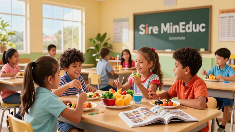 Acuerdo MinEduc: alimentación escolar en Guatemala