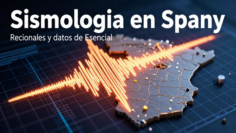 Ilustración científica de sismología en España
