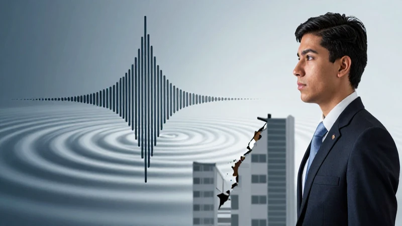 Sismos: Concepto, Elementos, Tipos, Causas y Consecuencias 5 Joven mexicano resiliente frente a arquitectura abstracta