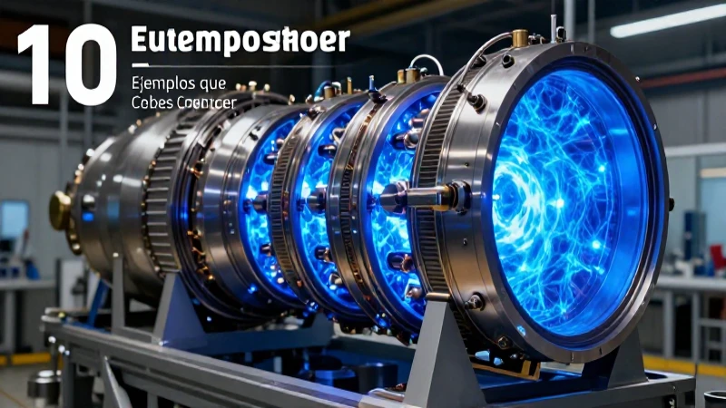 Reactor nuclear cerrado con plasma azul
