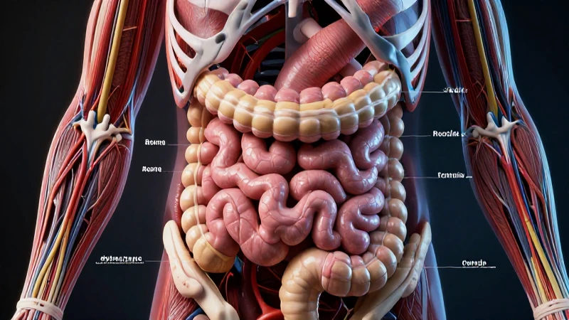 El sistema digestivo humano es su anatomía