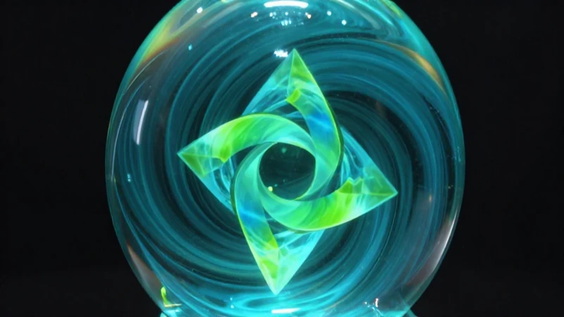 Sistema homogéneo: definición, características y ejemplos 3 Orbe de cristal brillante con fluidos dinámicos