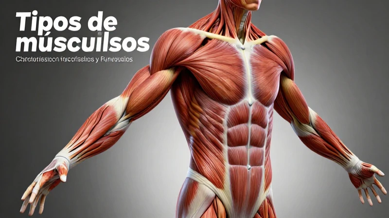Anatomía muscular detallada: funciones y características