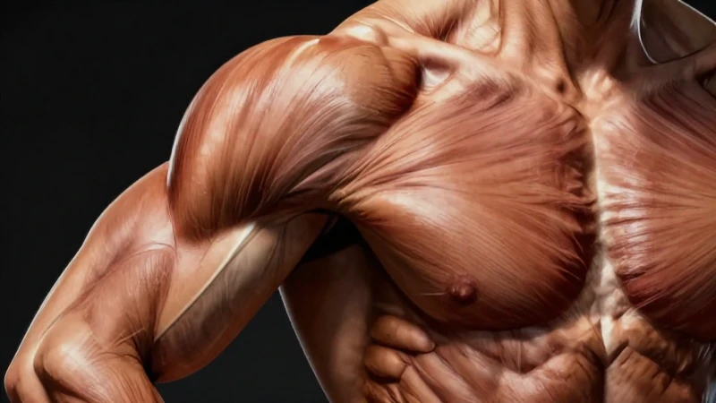 Sistema muscular: concepto, funciones, partes y enfermedades 5 Músculos detallados con estilo cinematográfico