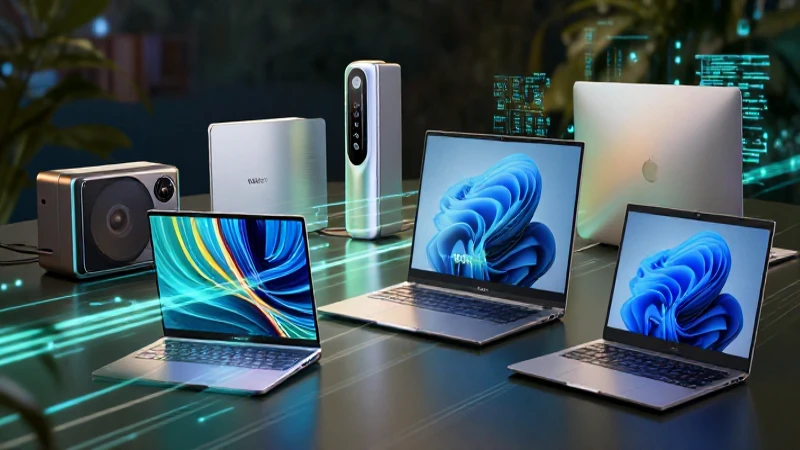 Tecnología moderna con flujos digitales vibrantes
