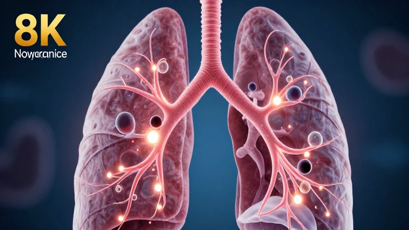 Sistema Respiratorio: Funciones, Órganos y Su Importancia 3 Pulmones humanos dinámicos y realistas con oxígeno vibrante