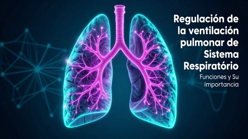 Sistema Respiratorio: Funciones, Órganos y Su Importancia 6 Pulmones estilizados y neurales para educación