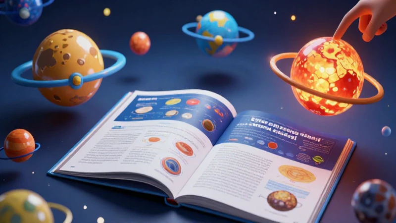 Libros innovadores para explorar el sistema solar