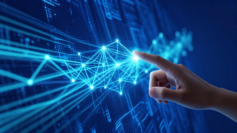 Sistemas de Información: Usos, Ejemplos y Características 7 Mano toca red digital futurista