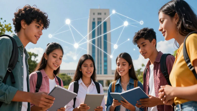 Estudiantes mexicanos colaboran en un sistema moderno