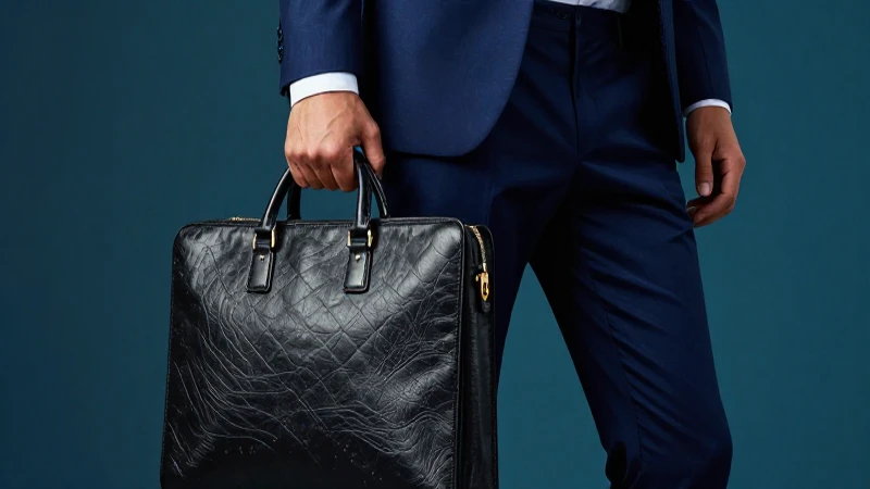 Retrato dinámico de un hombre sofisticado y elegante