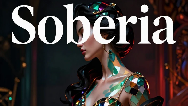 Portada elegante sobre Soberbia con alto contraste