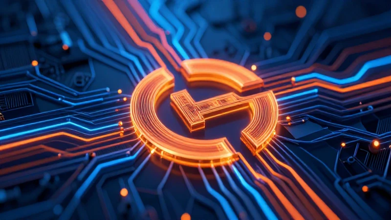Qué es el software, sus tipos y su importancia económica 3 Ilustración futurista de datos y conocimiento
