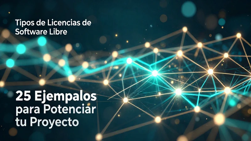 Software libres: 25 Ejemplos para Potenciar tu Proyecto 5 Software libre: licencias y diseño futurista