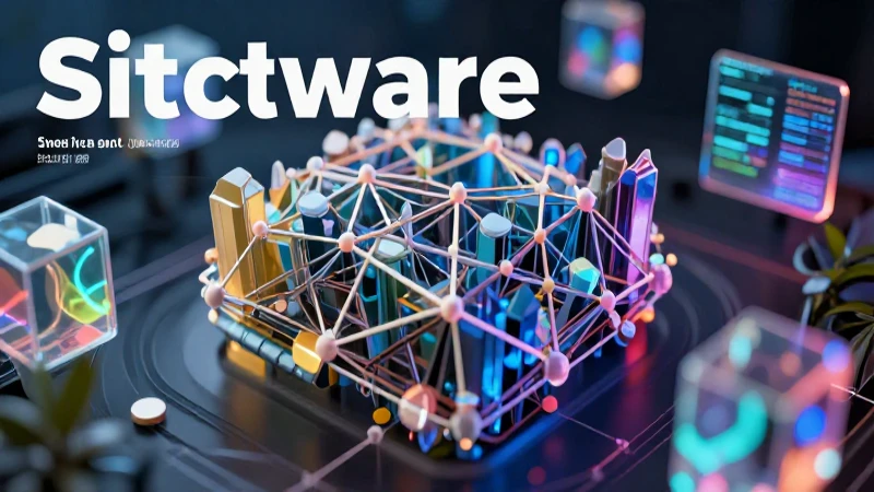 Arquitectura de software en red cristalina y holográfica
