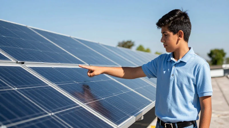 La energía solar es una alternativa limpia