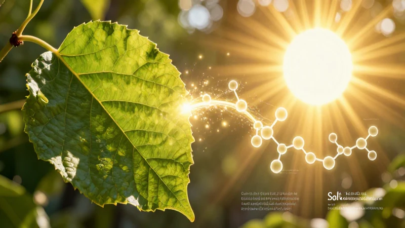 Sol: energía vital para la fotosíntesis