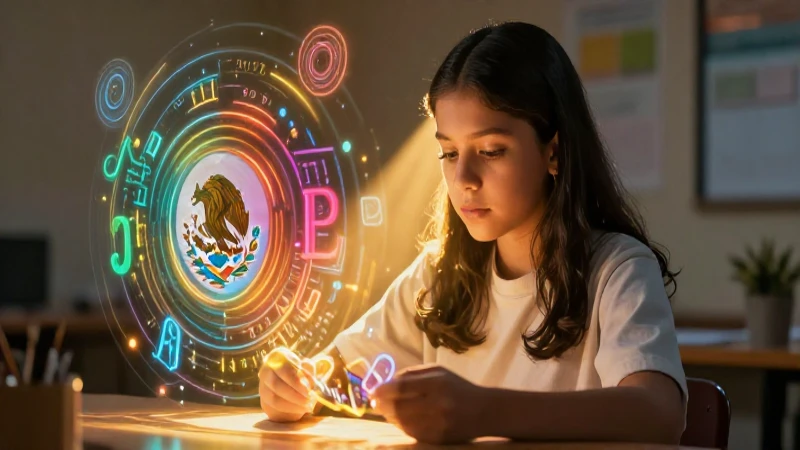 Estudiante mexicano organiza gramática holográfica