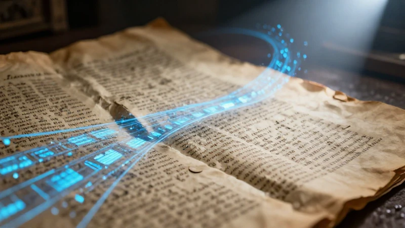 Fusión de historia y datos digitales