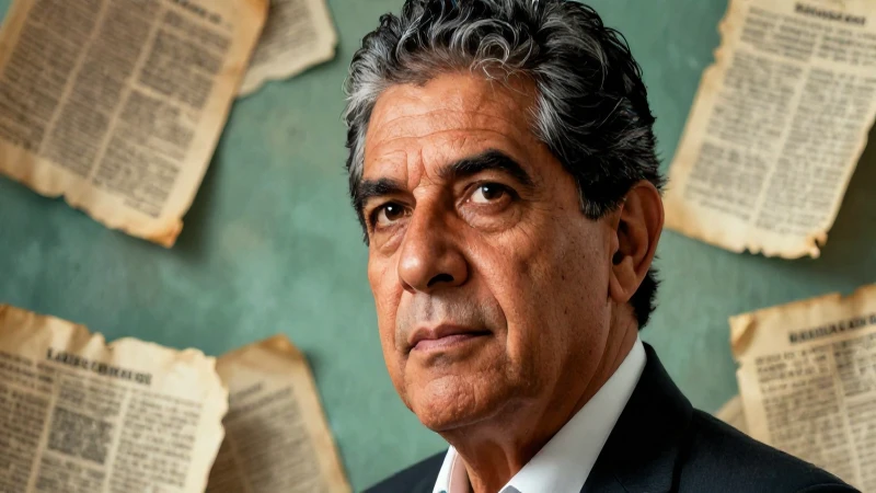Retrato hiperrealista de educador latino en alta definición