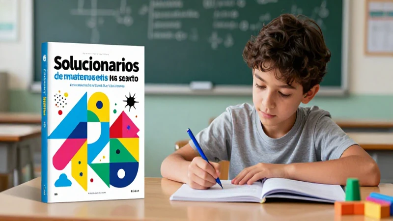 Solucionarios de matemáticas atractivos para sexto grado