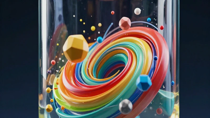 Soluciones: Concepto, Tipos y Características en Química 7 Ilustración vibrante de química dinámica