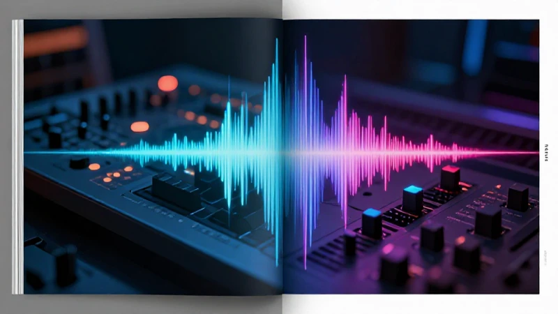 Sonido: Concepto, características y propiedades esenciales 6 Visualización de ondas de sonido profesional y vibrante