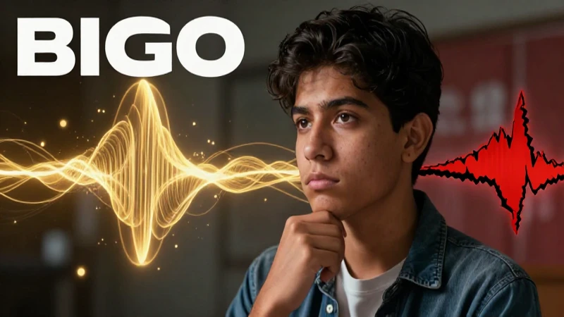 Joven mexicano con contraste sonoro