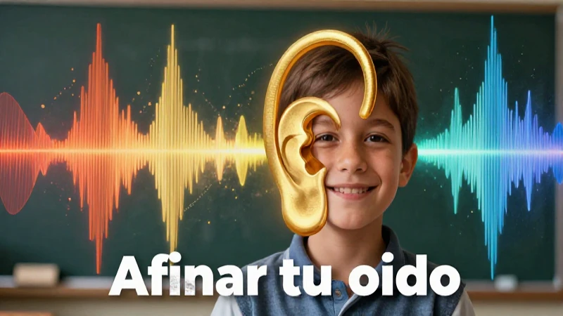 Aprende a distinguir sonidos graves y agudos