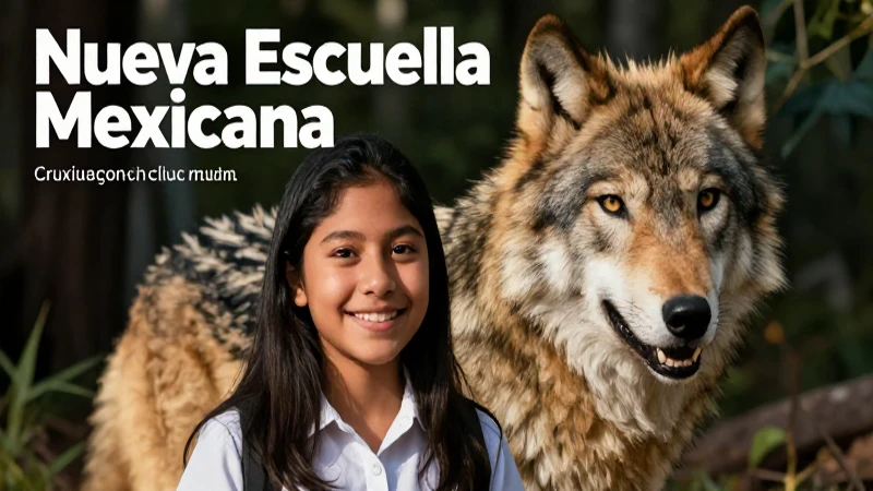 Estudiante y lobo, inspiración educativa viva