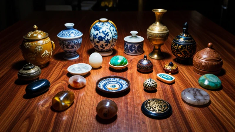 Recuerdos históricos detallados sobre madera oscura