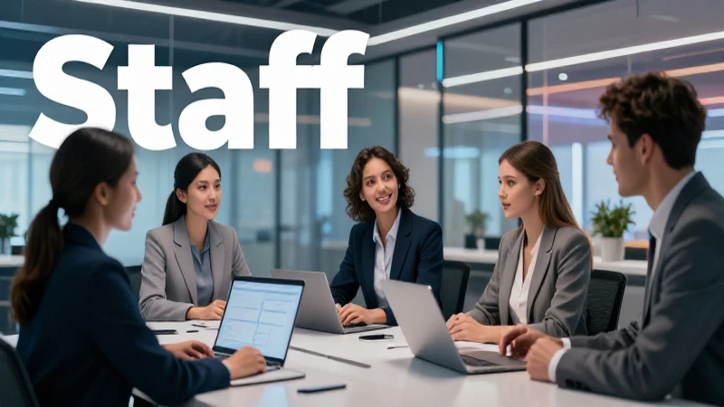 Staff: Definición, concepto y su importancia en empresas 3 El staff impulsa el éxito empresarial con colaboración profesional
