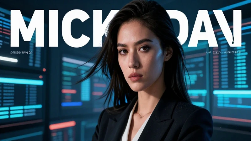 Stalkear: Definición, Importancia y Concepto Esencial 3 Retrato cinematográfico de mujer profesional intensa