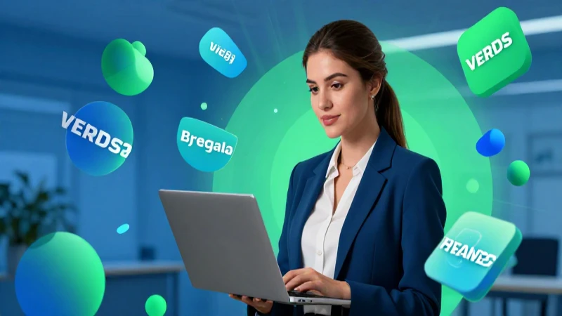 Conoces 100 ejemplos de verbos estativos en inglés 7 Mujer aprendiendo inglés en un entorno educativo moderno