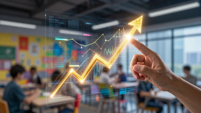 Subyacentes: significado, definición y concepto explicados 3 Visualización dinámica y futurista de crecimiento económico