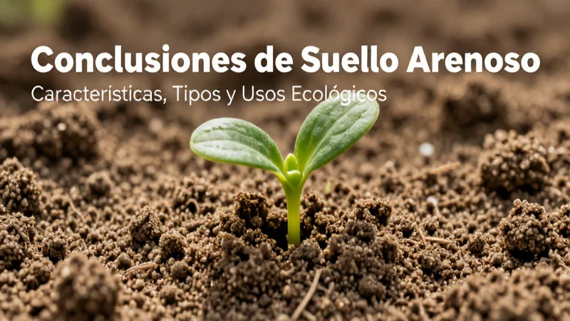 Suelo Arenoso: Características, Tipos y Usos Ecológicos 8 Suelo arenoso: Características y aplicaciones ecológicas