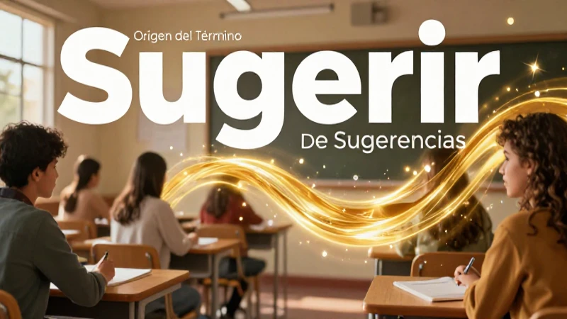 Sugerencias: concepto, importancia y origen