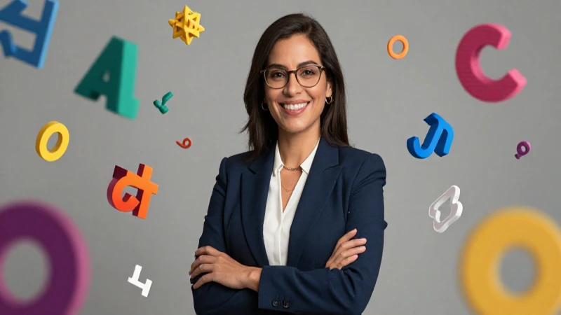 Sujetos: qué es, tipos, ejemplos y oraciones con sujeto 3 Educadora mexicana confiante con símbolos abstractos