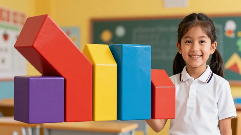 Diseño educativo moderno y dinámico con estudiantes