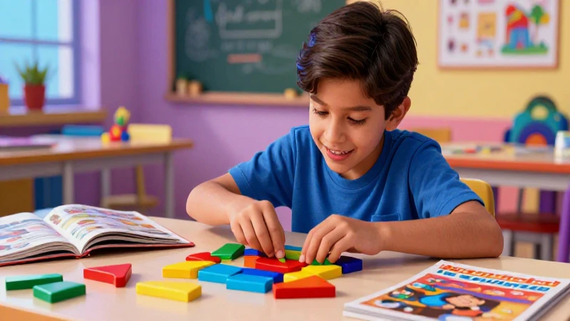 Suma de fracciones: guía sobre sumas y restas en PDF 9 Estudiante mexicano aprende fracciones con materiales vibrantes
