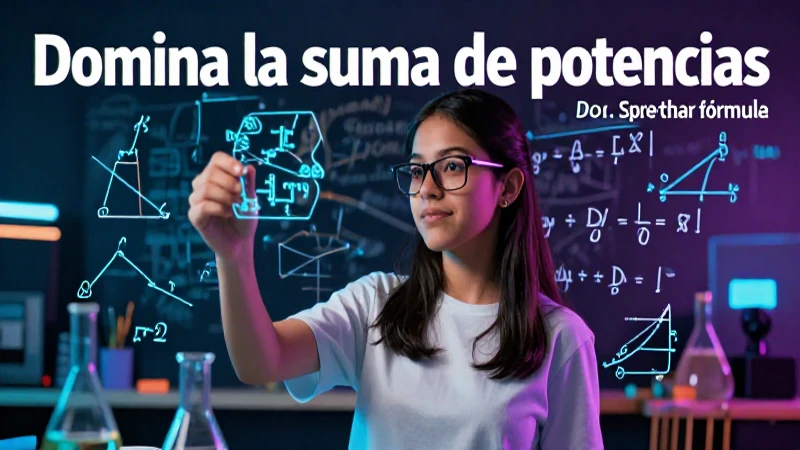 Domina la suma de potencias: Aprende la fórmula paso a paso 3 Aprende a sumar potencias con un estilo moderno