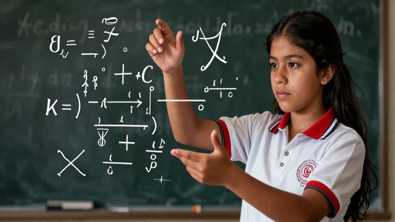 Estudiante mexicano domina álgebra con estilo
