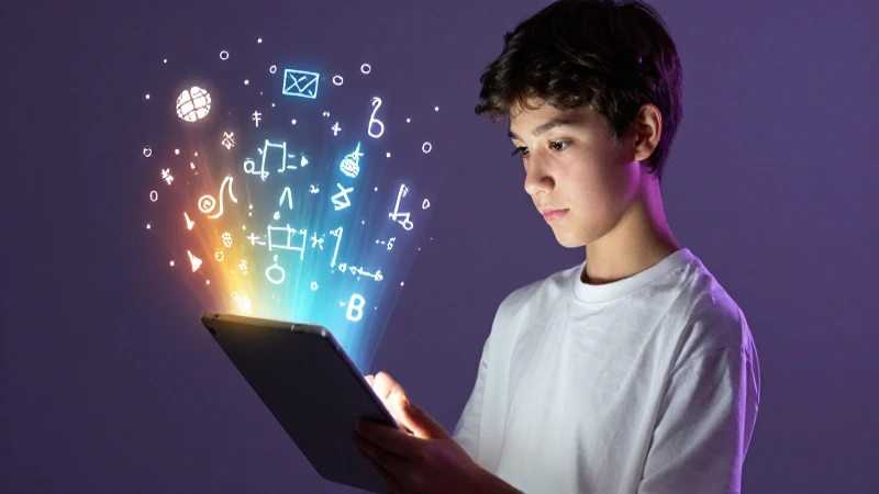 Domina la suma y resta de ecuaciones con estos consejos clave 4 Estudiante aprende matemáticas holográficas con enfoque