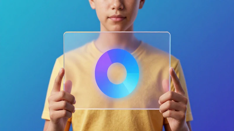 Superficiales: Definición, concepto y su importancia 6 Estudiante sostiene interfaz digital minimalista