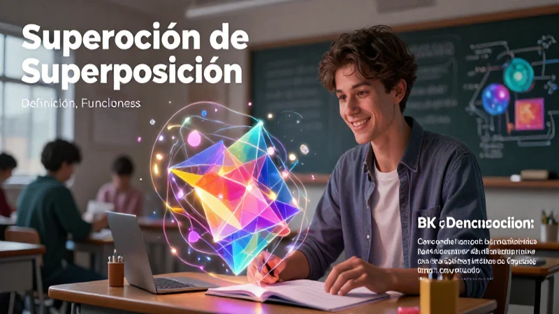 Conceptos abstractos de superposición explicados